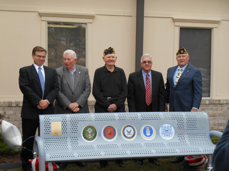New Benches Donated at the Cambridge VA Outpatient Clinic Legiontown U.S.A.