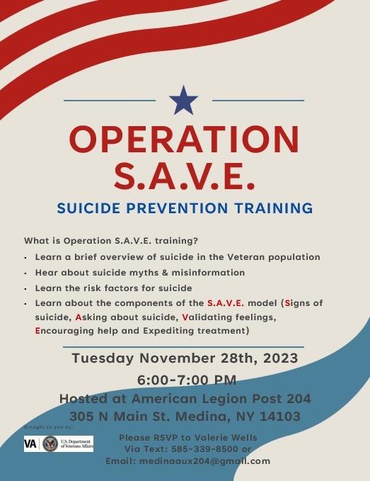 Operation S.A.V.E. Legiontown U.S.A.