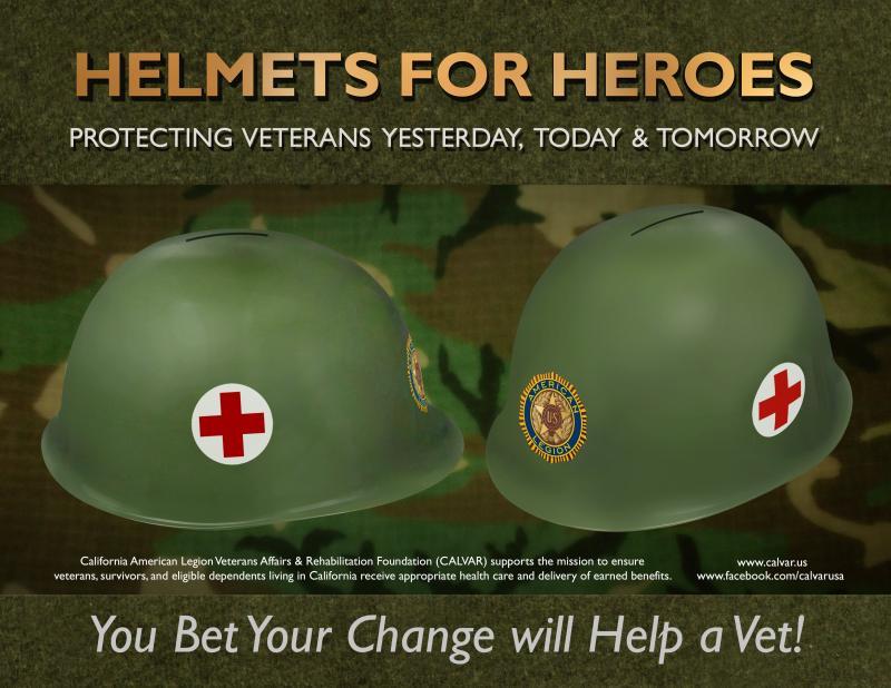 Helmets for Heroes Legiontown U.S.A.