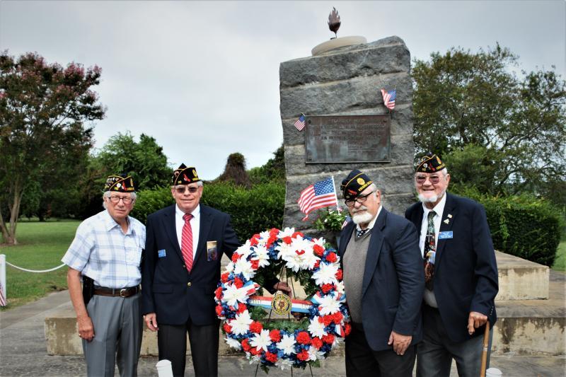 American Legion Post 110 (Virginia Beach, Va.) lays POW/MIA Recognition