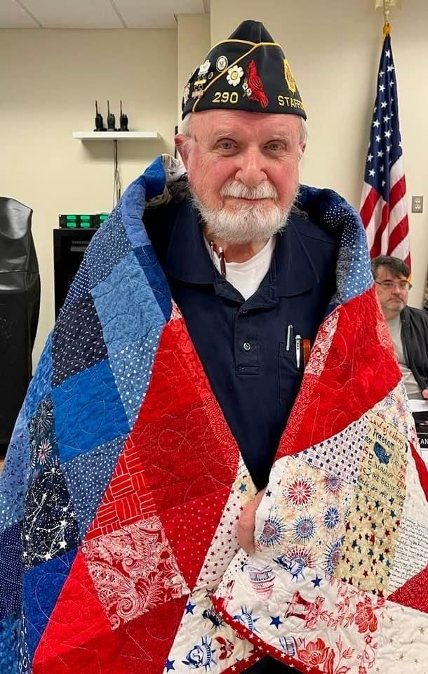 Quilts of Valor Foundation Legiontown U.S.A.
