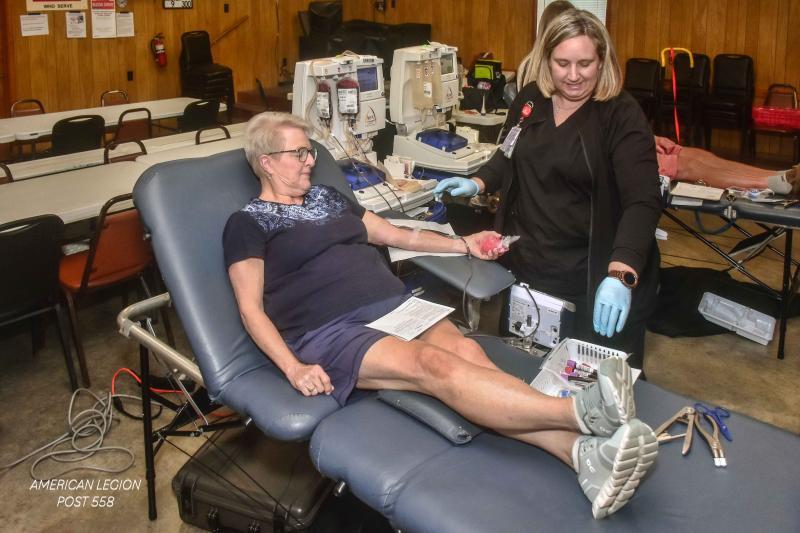 Another great blood drive at Malta Bend Legiontown U.S.A.