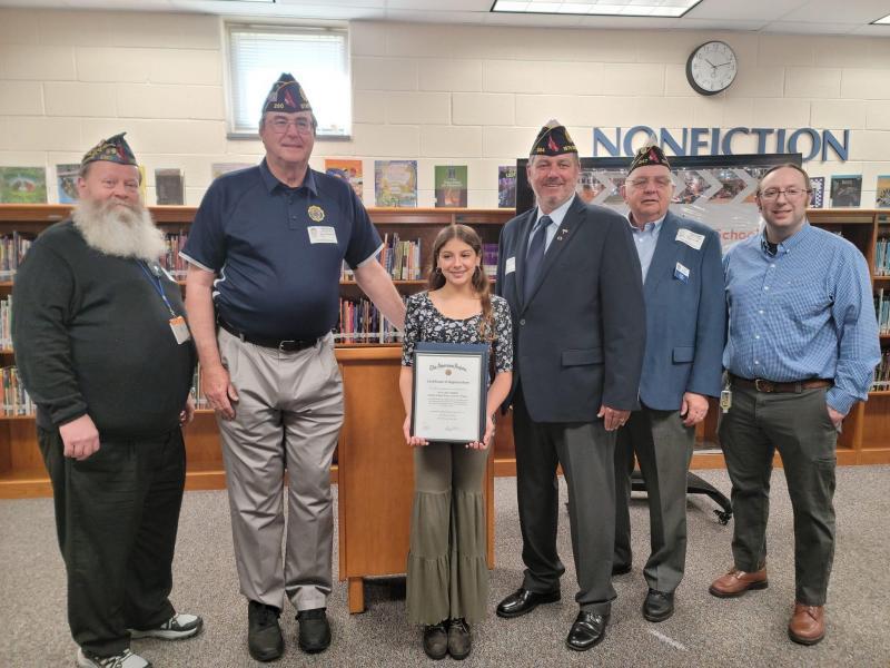 Middle school Essay Contest Legiontown U S A 