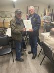 Legionnaire receives 50-year certificate