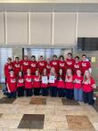 Kindred cross-country team participates in 100 Miles walk