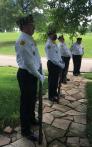 American Legion honor guard is a dedicated group