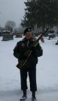 Reflections of an Honor Guardsman at a winter funeral