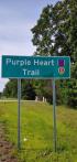 Purple Heart Trail dedicated
