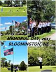 Memorial Day 2017, Paul Hartt Post 145, Bloomington, Neb.