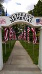 Cozad, Neb., Veteran's Memorial Park and Avenue of Flags