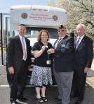 American Legion coordiates veterans bus donation