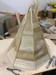 Native American tipi model honors Hayes