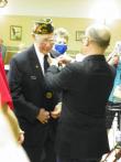 World War II veteran receives medal from France
