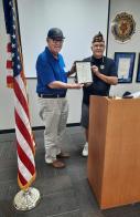 Alabama Post 911 honors 50-year Legion member