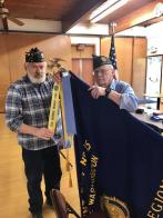 Post 15 (Kent, Wash.) receives 100% Honor Ribbon for membership