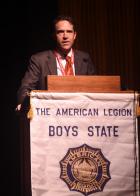 Incoming dean of UT-Austin's School of Law speaks at Texas Boys State