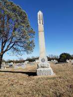 American Legion Monument, Fairview Cemetery, Gainesville, Texas
