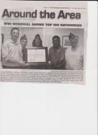 Emile Ladnier WWI Memorial/Pershing Square Certificate/Award, Ocean Springs, Miss.