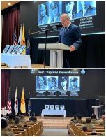 Four Chaplains Remembrance Service at Camp Humphreys, South Korea 