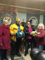 Walter W. Craig ALA Post 354 gives homeless veterans Christmas gifts