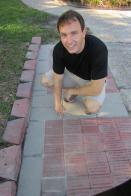 Last laser-engraved bricks placed in Pershing Square