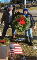 Menominee Sons participate in Wreaths Across America