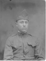 Pvt. Newton Willard Young, combat-wounded World War I Doughboy