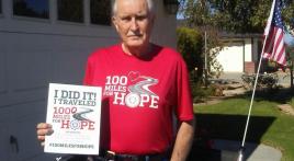 Veteran bicycle rider completes 1,000 Miles for Hope on Veterans Day (#100MILESFORHOPE) 