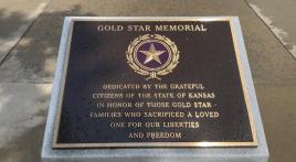 Holton (Kan.) veterans attend Gold Star Memorial dedication