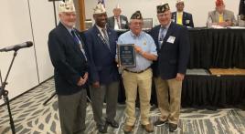 Richert named department's Outstanding Legionnaire among Blue Cappers