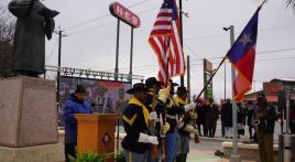Fred Brock Post 828 and community honor MLK with wreaths