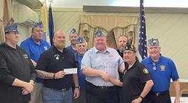 Squadron 1682 in New York donates to local peer-to-peer veteran support organization