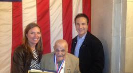 97-year-old honored at veterans ceremony in New Jersey