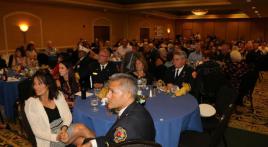 American Legion members pick up the dinner tab for over 200 first responders and guests