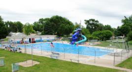 POST DONATES MONEY FOR PURCHASE OF WATER SLIDE AT VILLAGE POOL