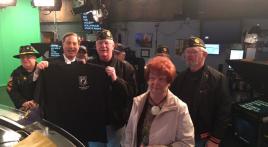 Legion members treated to TV studio tour