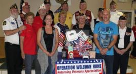 Department of Florida Officers Welcomes Home SSGT Daniel Hays