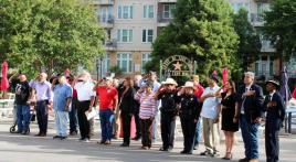 Legionnaires, veteran community attend flag-raising on Texas Veterans Suicide Prevention Day