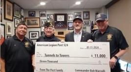 $11K donated to Tunnels to Towers by Ocean City American Legion
