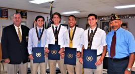 2021 Virginia Boys State graduates at American Legion Post 110