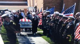 Military funeral increases flag appreciation