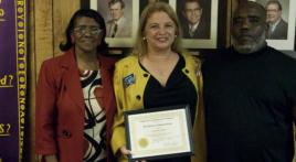 Chamber of Commerce, Gladewater Texas Honors Post 281's Hometown Commander