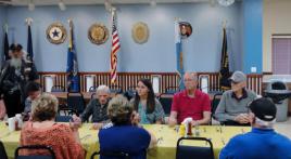 Post 186 hosts Brightwater Living Center veterans