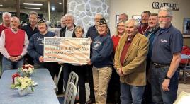 Women Veterans Post 1214 donates to Honor Flight of the Ozarks