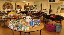 Edmonds, Washington Legion Post 66 Successful Food & Clothing Drive Helping Local Vets in Need