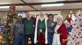 Breakfast with Santa as part of holiday Adopt a Vet program for 9th year