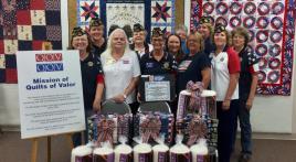 Post 1214 supports Quilts of Valor program for entire year