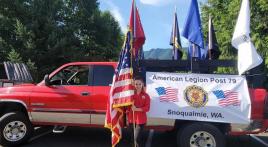 American Legion Post 79 color guard