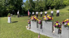 Whitesburg American Legion Post 152 honor guard holds annual Memorial Day 21-gun salute to fallen veterans 