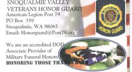 Snoqualmie Valley Veterans Honor Guard